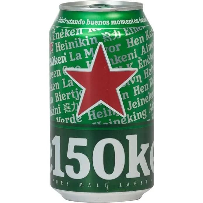 Cerveza Heineken Lager Lata 355 ml