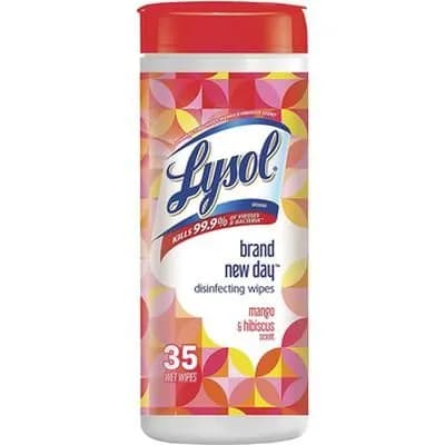 Toallas Desinfectantes Lysol Mango Y Hibiscus 35 Un