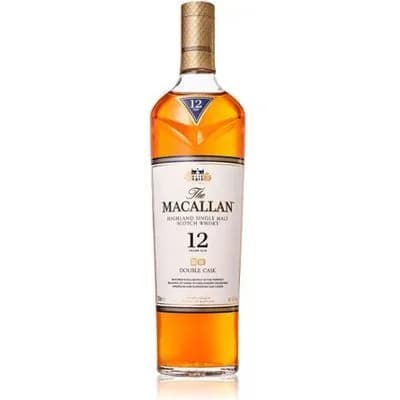 Whisky The Macallan Escoces 12 Años Pura Malta Doble Barrica 750 ml