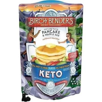 Mix De Pancake & Waffle Birch Benders Keto 283 g