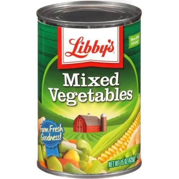 Vegetales Libbys Mixtos 15 oz