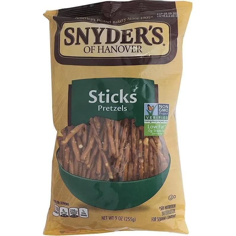 Pretzel Sticks Snyder's Of Hanover 9 oz
