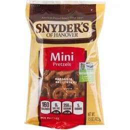 Snack Snyder's Mini Pretzels 42g