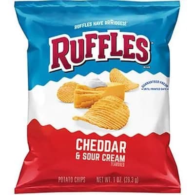 Ruffles Cheddar & Sour Cream 1Oz