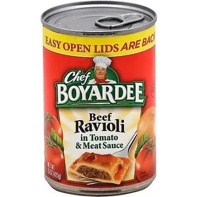 Raviolis Chef Boyardee Rellenos En salsa De Tomate 15 oz