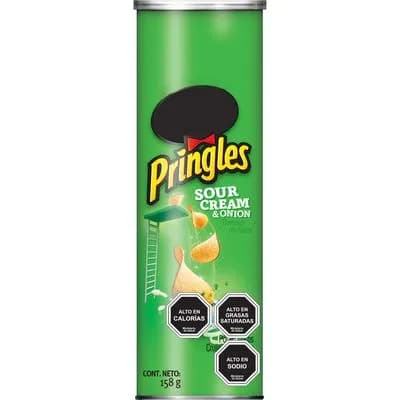 Papas Pringles Crema y Cebolla 158 G