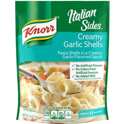 Pastas Knorr Creamy Garlic 4.4 Oz