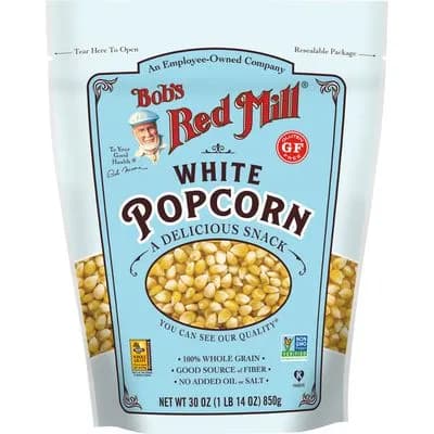 Corn Porcorn White Bob's Red Mill 30 Ozs