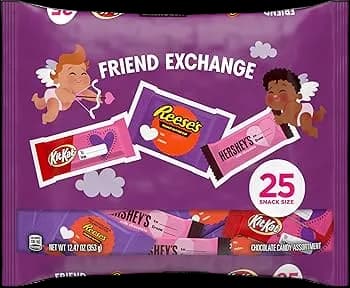 Bolsa de dulces de San Valentín 25 piezas