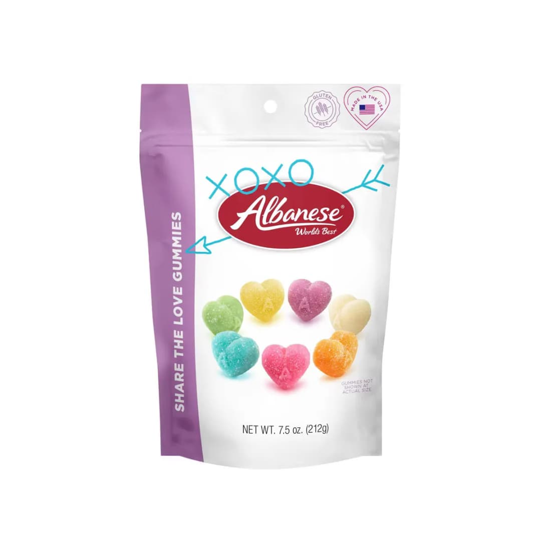 Gomitas de San Valentín Albanese 7.5z