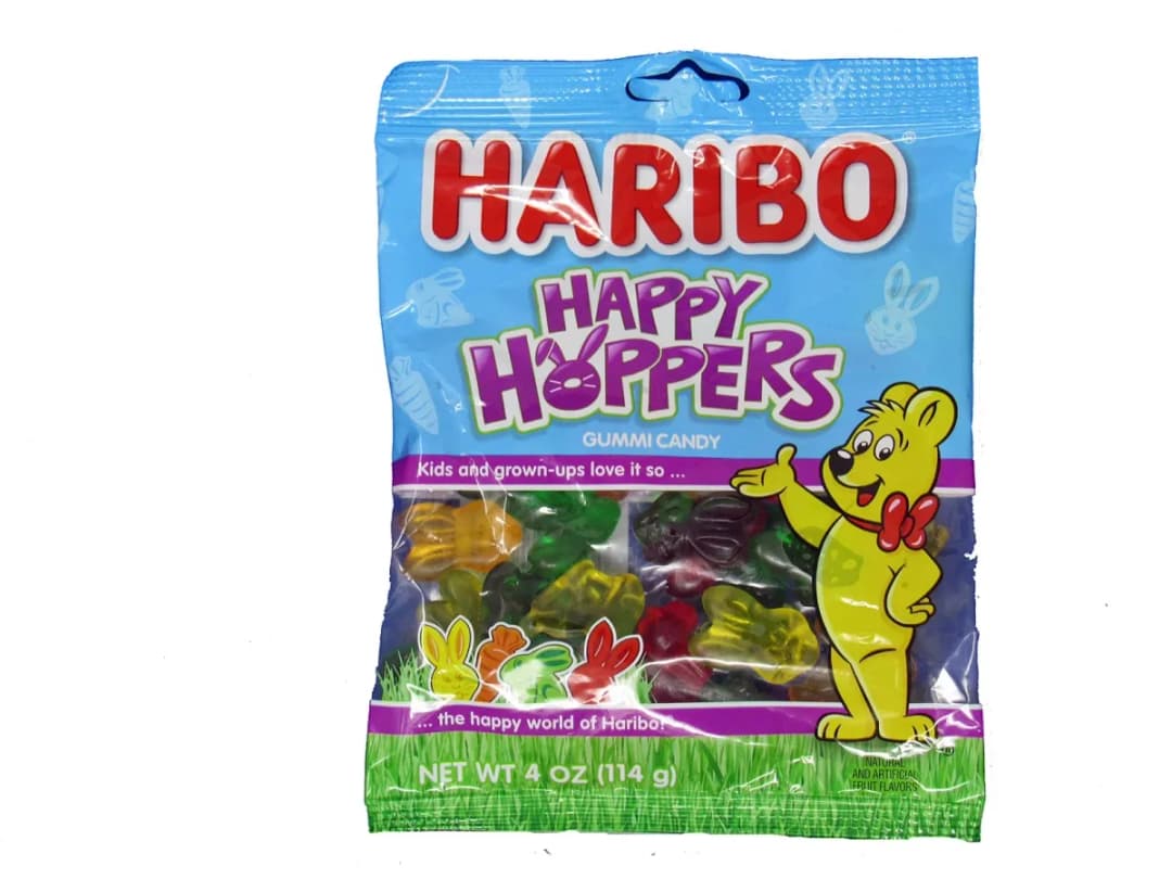 Gomas Haribbo Happy Hop 4 Oz