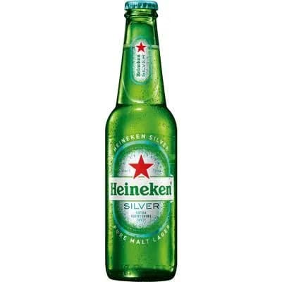 Cerveza Heineken Silver Botella (4°) 330 ml